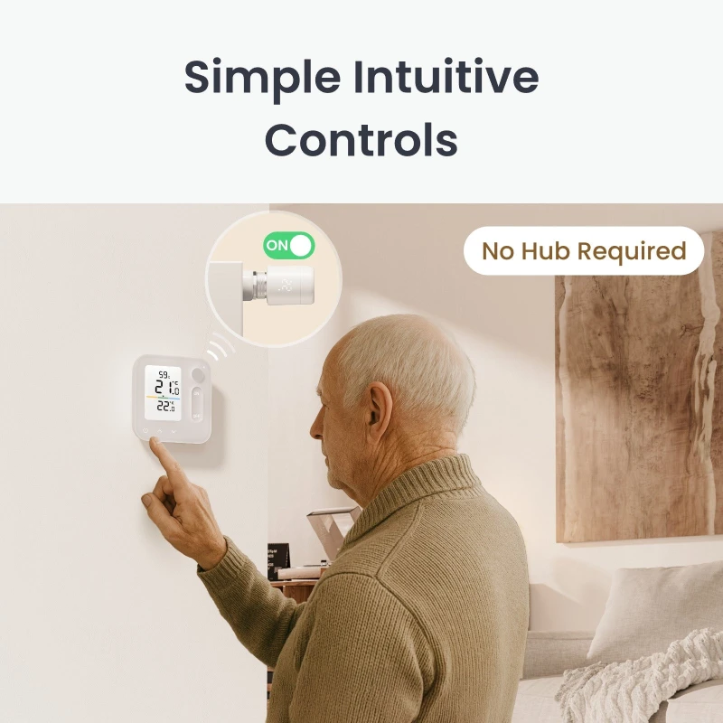 سويتش بوت Smart Radiator Thermostat Panel Combo