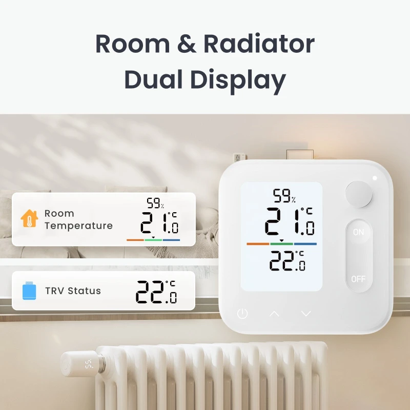 سويتش بوت Smart Radiator Thermostat Panel Matter Combo