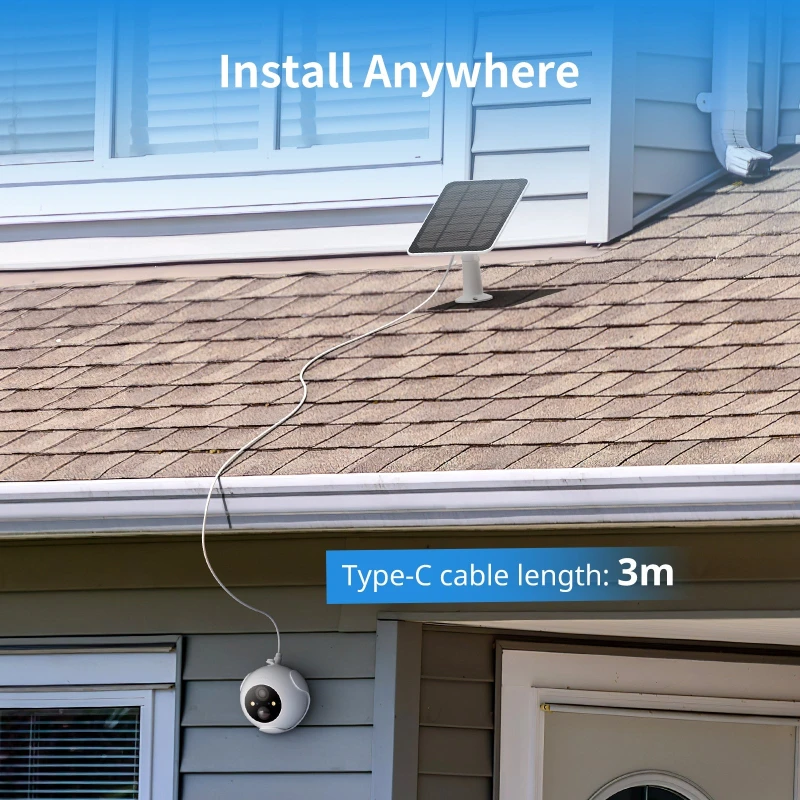 سويتش بوت Solar Panel Outdoor Spotlight Cam