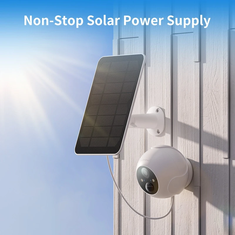 سويتش بوت Solar Panel Outdoor Spotlight Cam