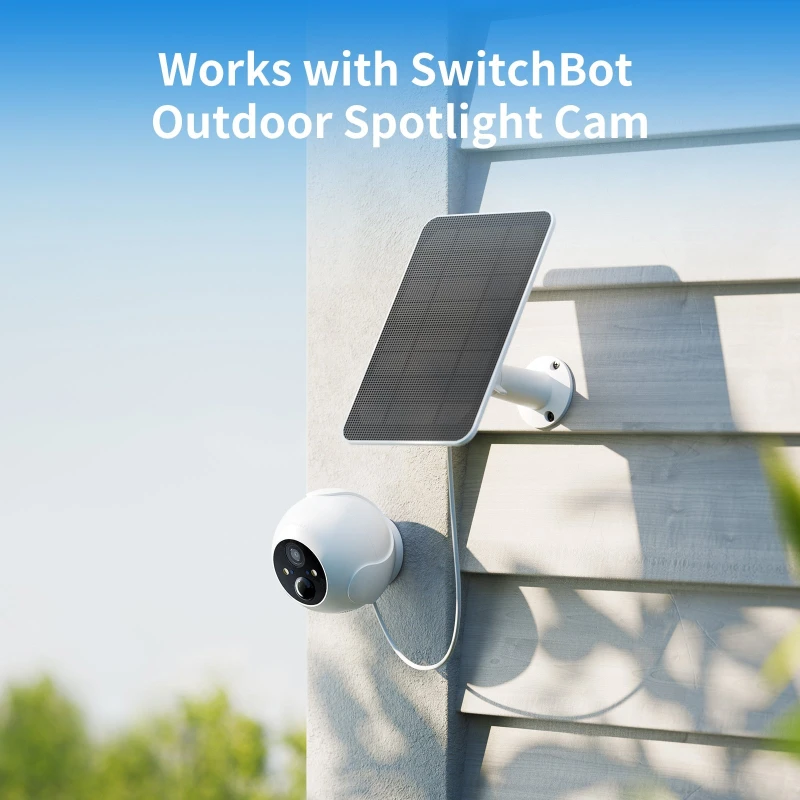 سويتش بوت Solar Panel Outdoor Spotlight Cam