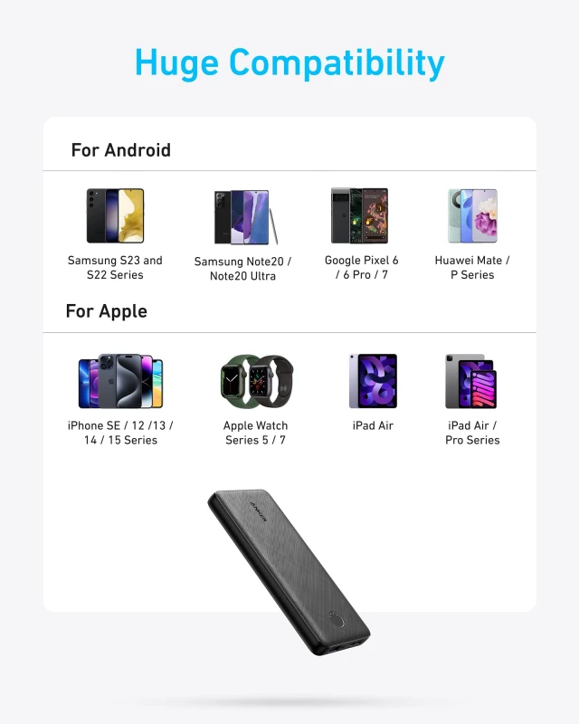 Anker 313 Power Bank (PowerCore Slim 10000)