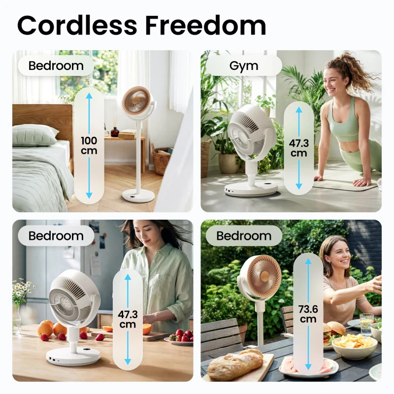 سويتش بوت تبريد Standing Circulator Fan