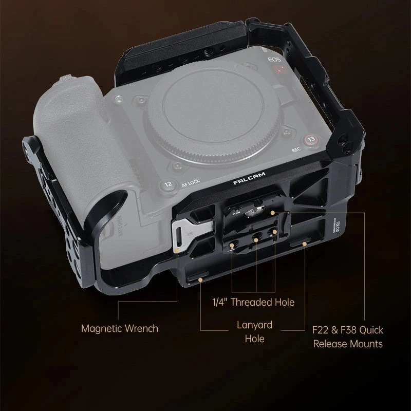 فالكام كاميرا F22 & F38 Quick Release Cage Canon C50 C00B5B02