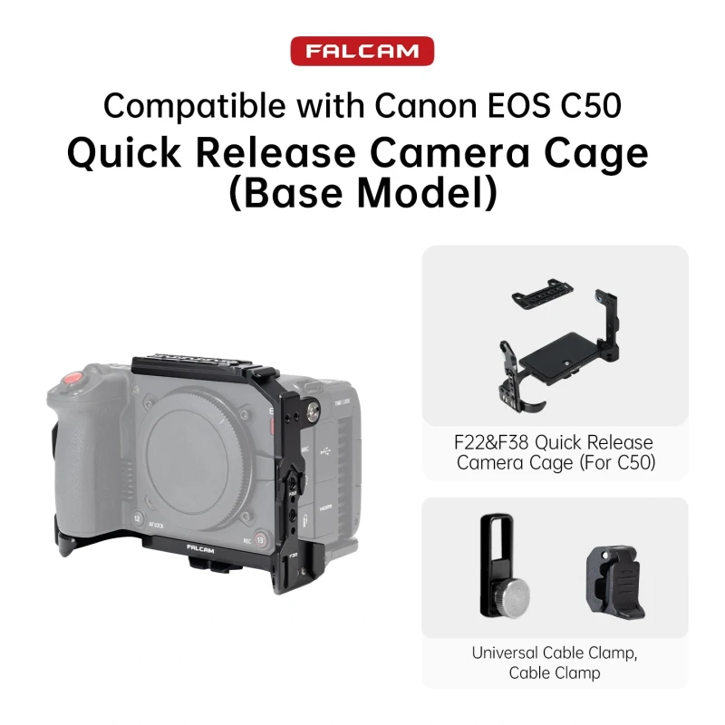 فالكام كاميرا F22 & F38 Quick Release Cage Canon C50 C00B5B02