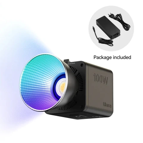 أولانزي بطارية ١٠٠ واط COB Video Light Built In Battery RGB