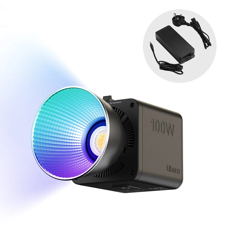 أولانزي بطارية ١٠٠ واط COB Video Light Built In Battery RGB