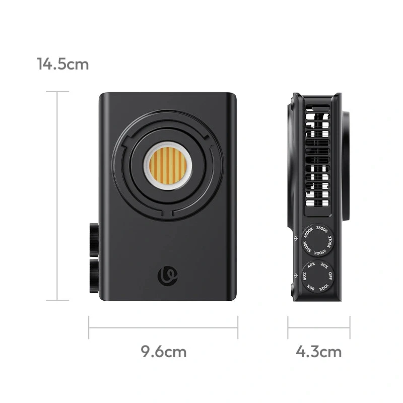 أولانزي كاميرا ١٠٠ واط COB Portable Fill Light Condenser Lens