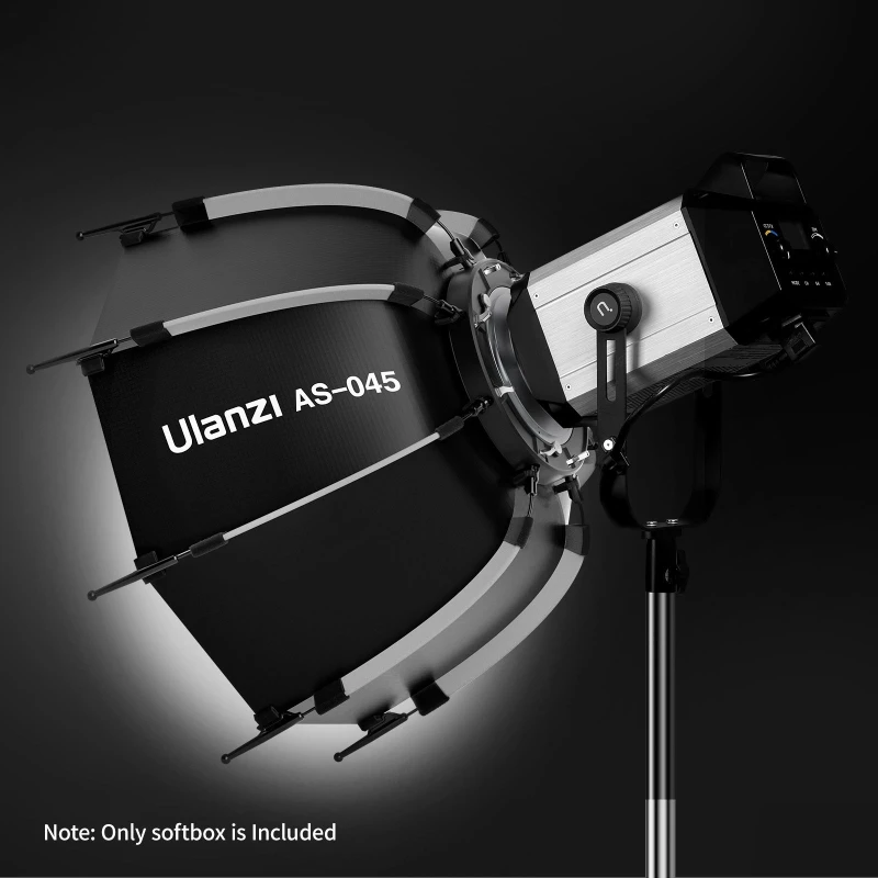 أولانزي كاميرا AS 045 Octagonal Softbox Honeycomb Grid & Bowen Mount