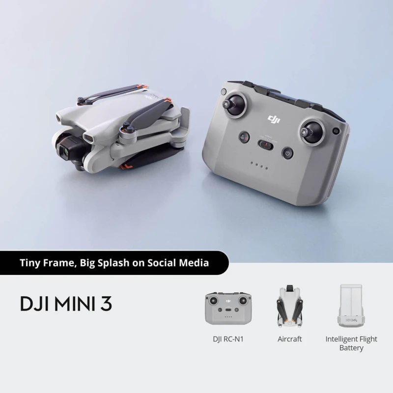 دي جي آي Mini 3 مع جهاز التحكم DJI RC-N1