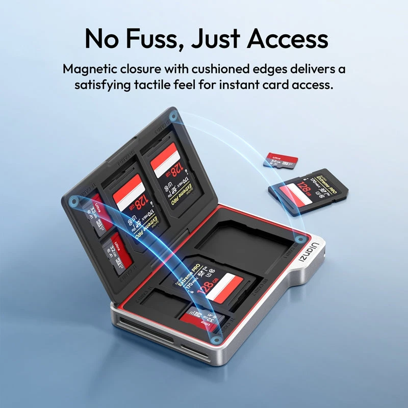 أولانزي غطاء DC01 2 in 1 Portable Memory Card Case