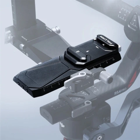 أولانزي كاميرا FALCAM F38 Quick Release Base V2 Compatible DJI RS5/RS4/RS4 Pro/RS3/RS3 Pro/RS2/RSC2 F38B5416