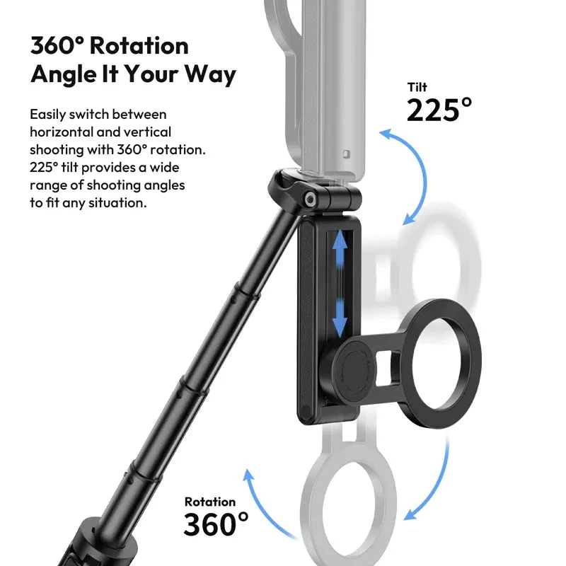 أولانزي كاميرا JJ03 3 in 1 Magnetic Phone Tripod Remote Control