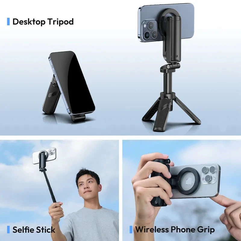 أولانزي كاميرا JJ03 3 in 1 Magnetic Phone Tripod Remote Control