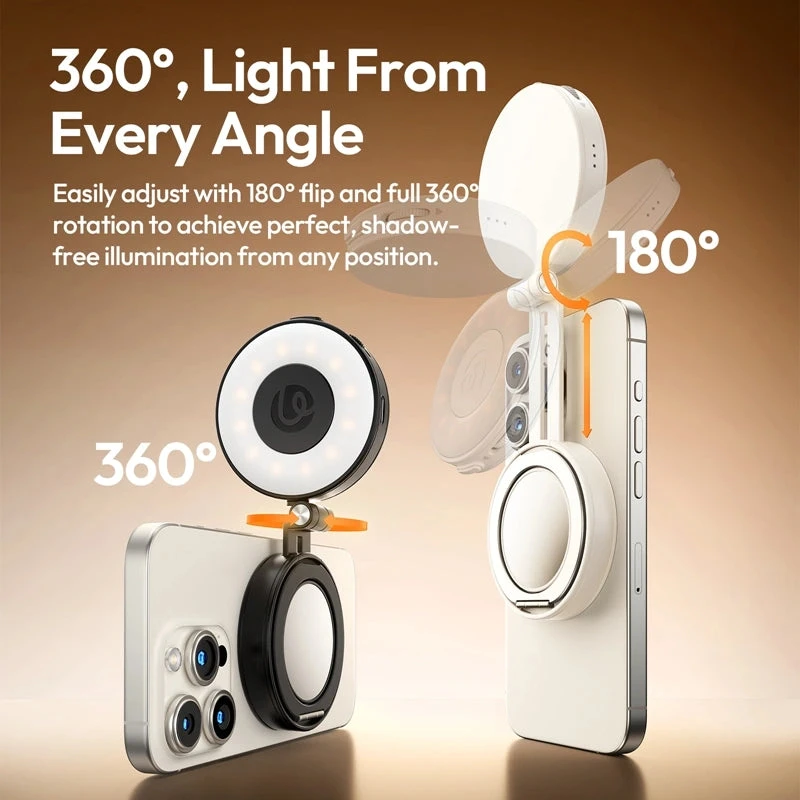 أولانزي كاميرا LM23 Magnetic Selfie Light Mirror L238A