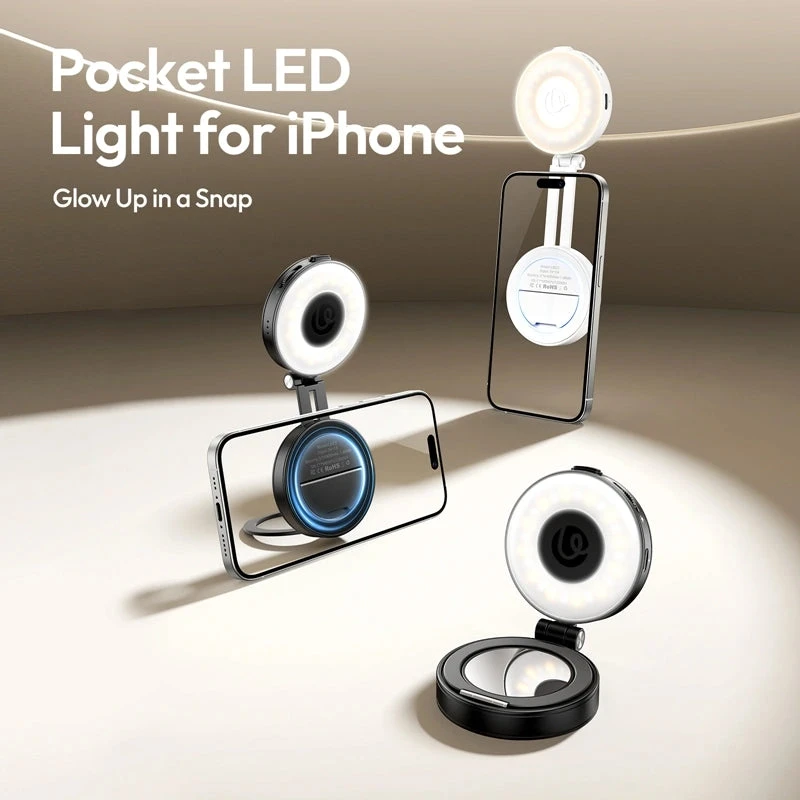 أولانزي كاميرا LM23 Magnetic Selfie Light Mirror L238A