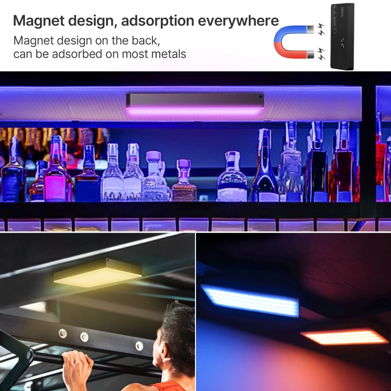 أولانزي كاميرا LT002 7" RGB LED Video Light B01002