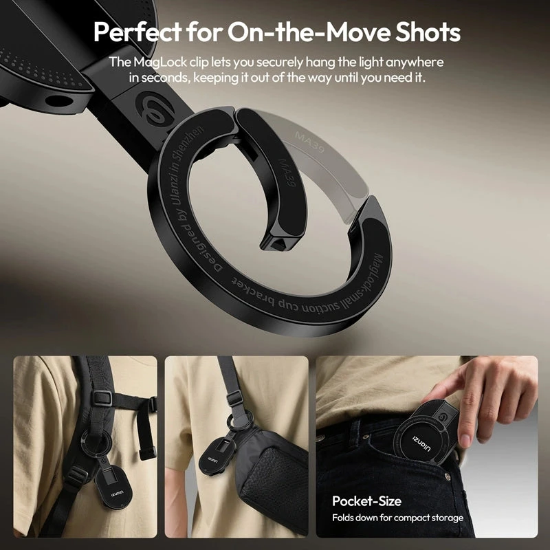 أولانزي كاميرا MA39 MagLock Suction Cup S002