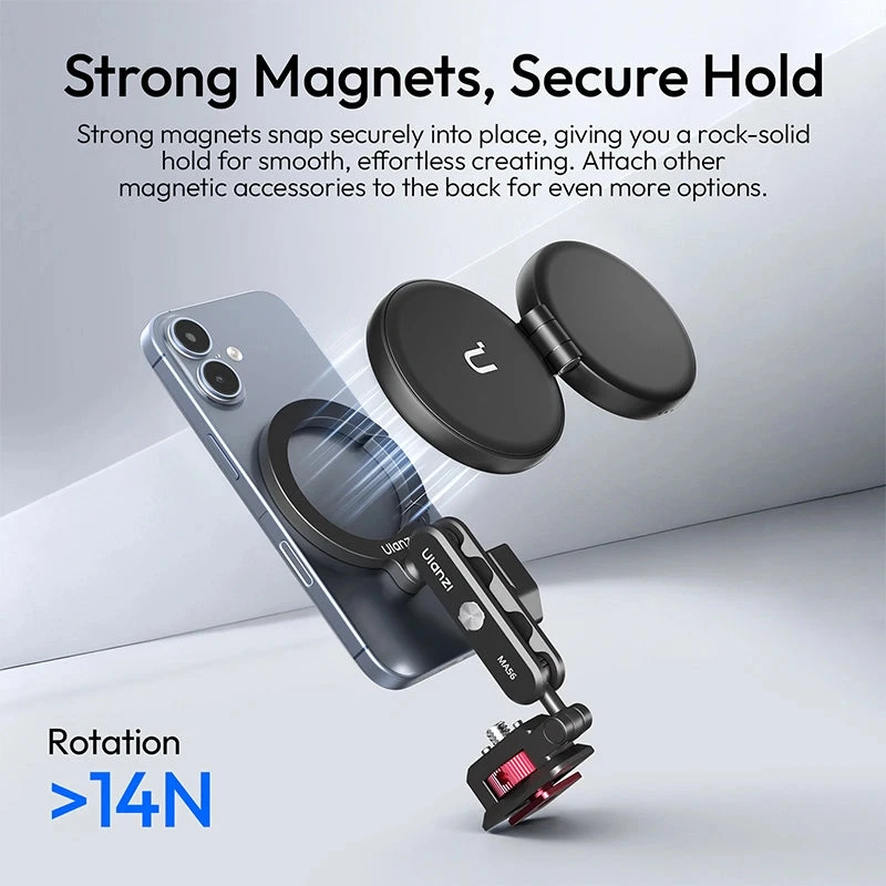 أولانزي كاميرا MA56 4 in 1 MagLock Phone Mount S028