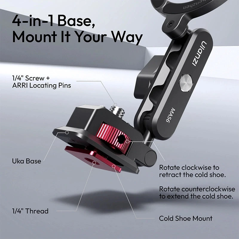 أولانزي كاميرا MA56 4 in 1 MagLock Phone Mount S028