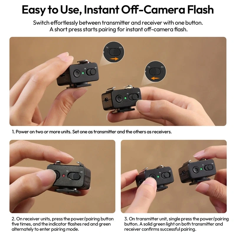 أولانزي كاميرا LA10 Mini Flash Trigger C059