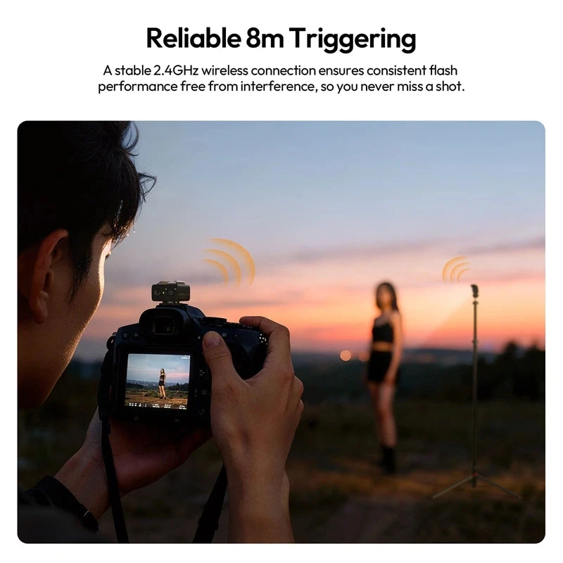 أولانزي كاميرا LA10 Mini Flash Trigger C059