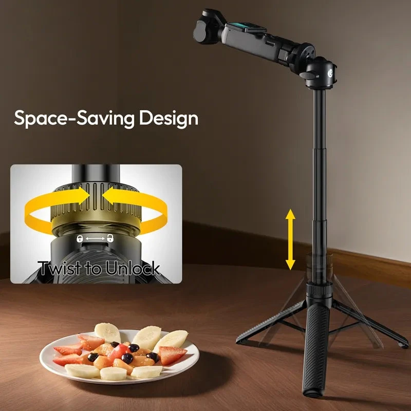 أولانزي كاميرا MT90 Cka Quick Release Tripod Pocket 3/4 & Insta360 Luna