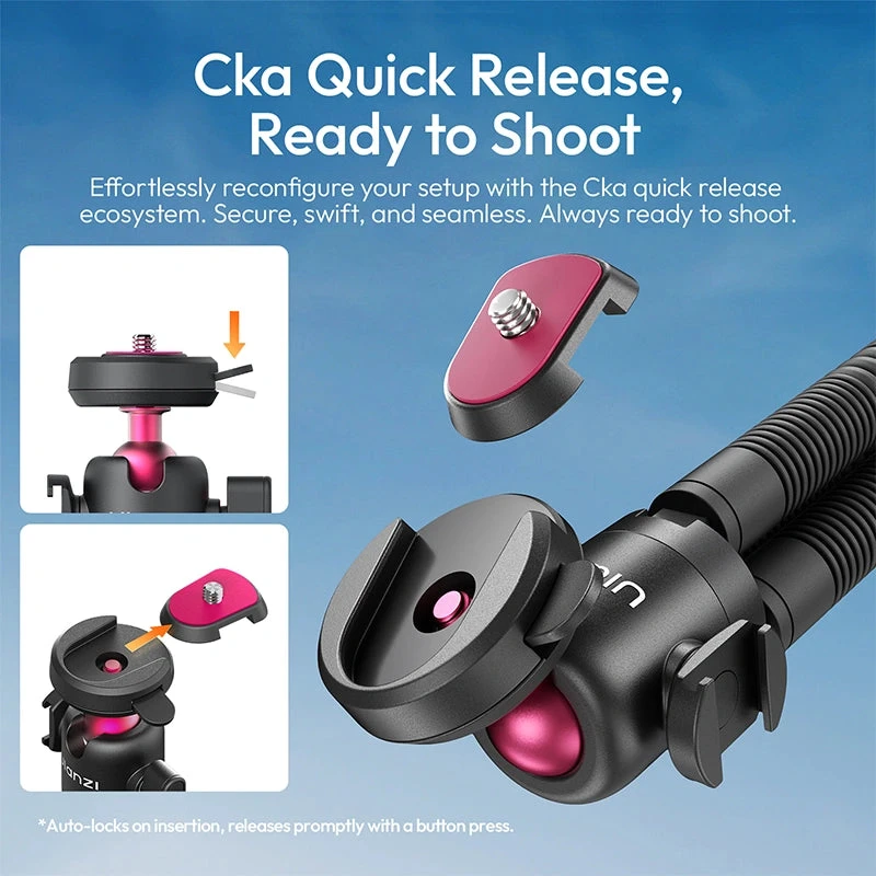 أولانزي كاميرا MT91 Cka Quick Release Octopus Tripod S047