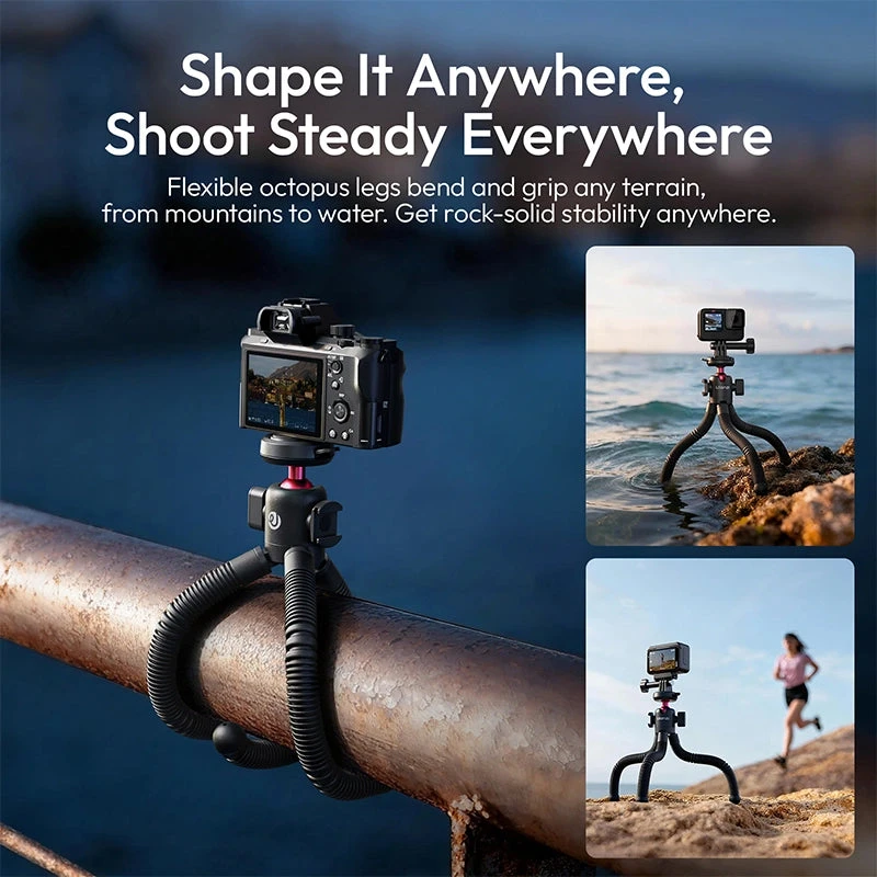 أولانزي كاميرا MT91 Cka Quick Release Octopus Tripod S047