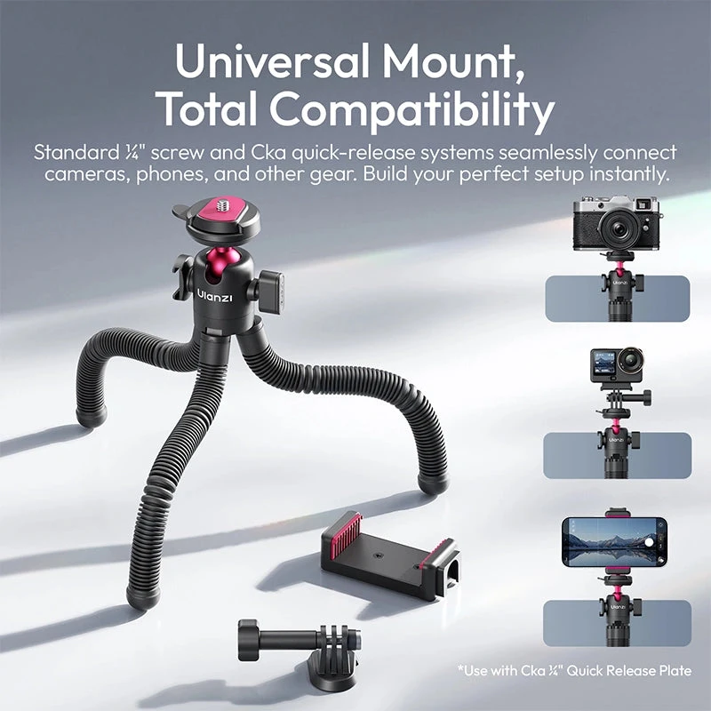 أولانزي كاميرا MT91 Cka Quick Release Octopus Tripod S047