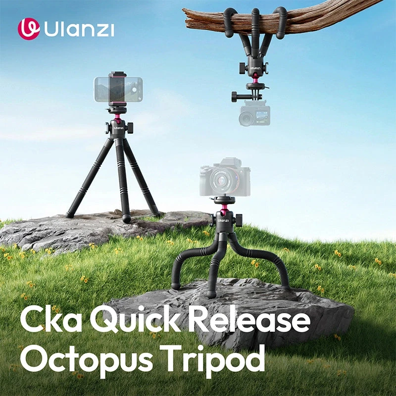 أولانزي كاميرا MT91 Cka Quick Release Octopus Tripod S047