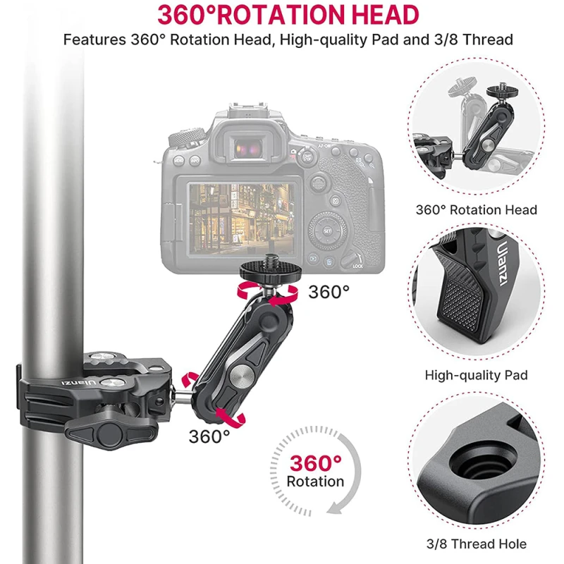 أولانزي كاميرا R094 Multi Functional Super Clamp 2638