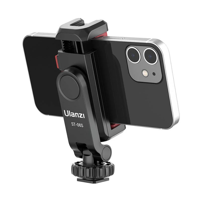 أولانزي كاميرا ST 06S Multi Function Cold Shoe Smartphone Holder