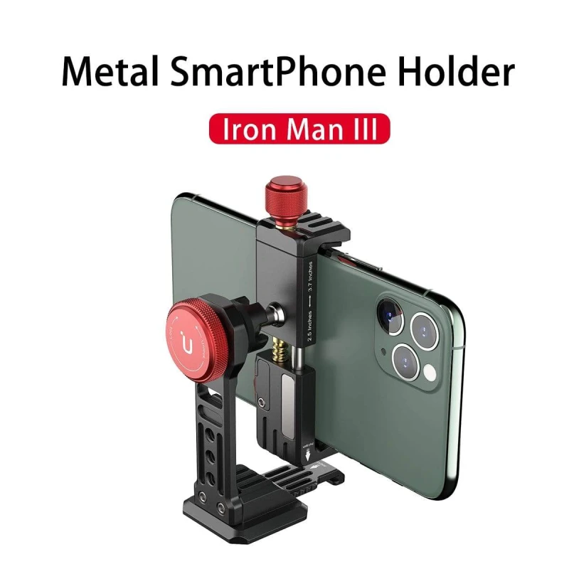 أولانزي كاميرا ST 14 Iron Man III 360° Arca Tripod Phone Mount