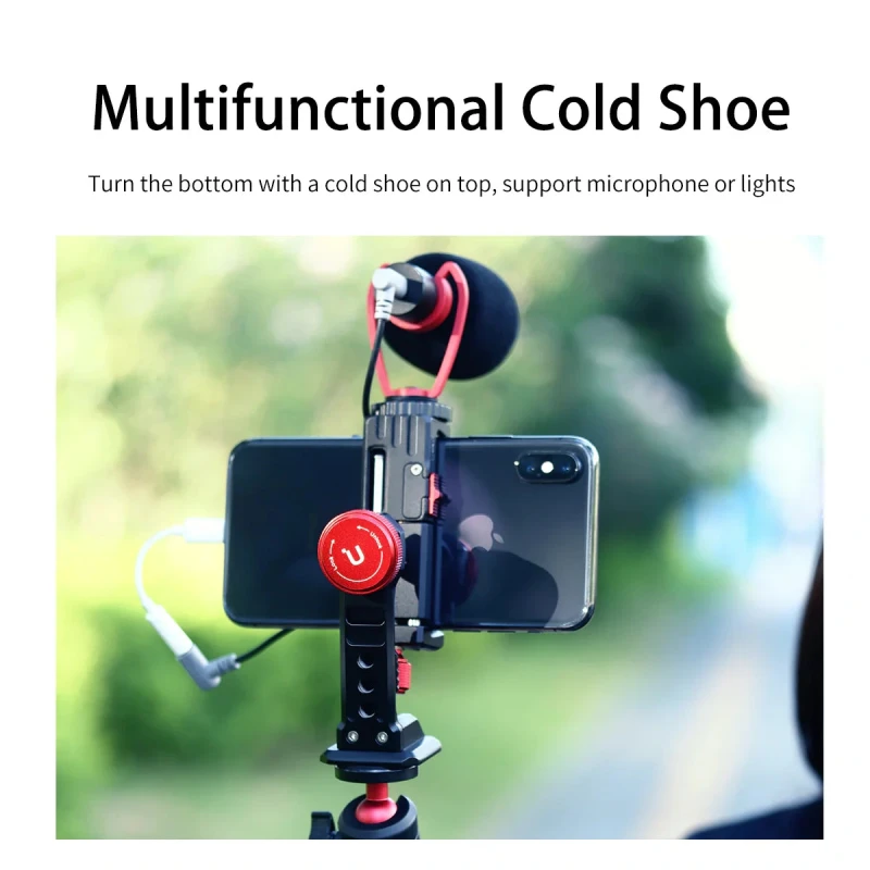 أولانزي كاميرا ST 14 Iron Man III 360° Arca Tripod Phone Mount