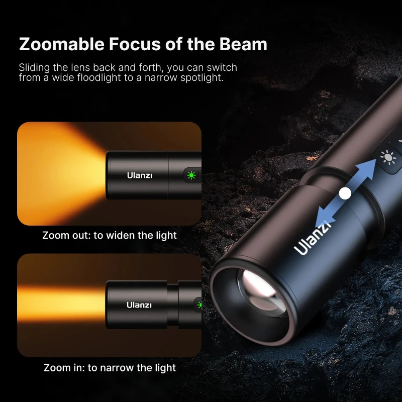 أولانزي كاميرا LM07 Photography Rechargeable Flashlight L031GBB1