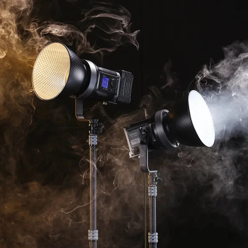 أولانزي كاميرا ١٢٠ واط Bi color / RGB V Mount Video Light