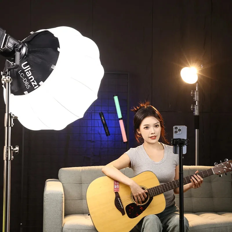 أولانزي كاميرا ١٢٠ واط Bi color / RGB V Mount Video Light