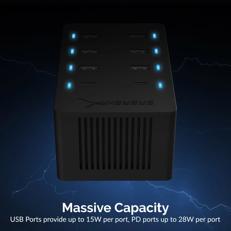 سابرنت شاحن 8 Port USB Rapid
