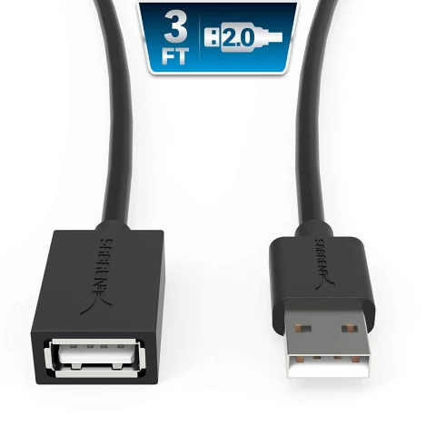 سابرنت كابل 22AWG USB 2.0 Extension A Male to A Female