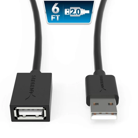 سابرنت كابل 22AWG USB 2.0 Extension A Male to A Female