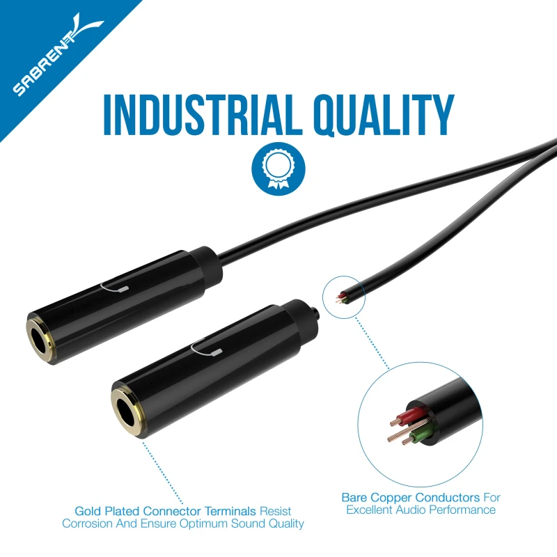 سابرنت شاحن ٣.٥ مم Audio Stereo