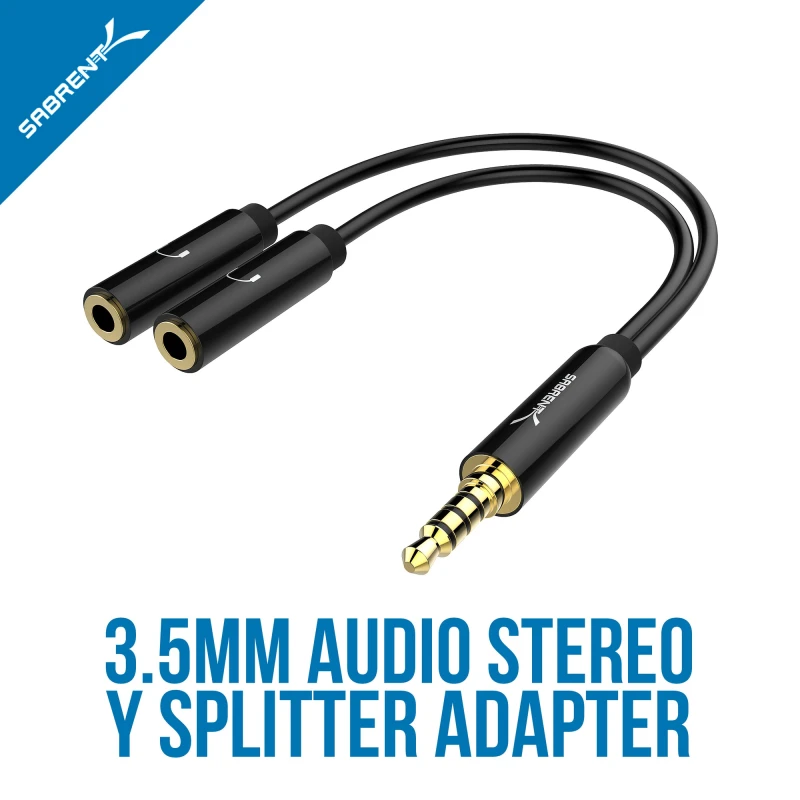 سابرنت شاحن ٣.٥ مم Audio Stereo
