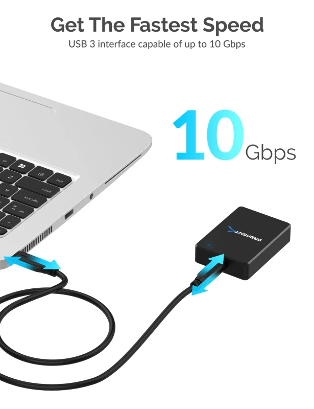سابرنت مكوّن حاسب CFexpress Type B USB 3.2 Card Reader