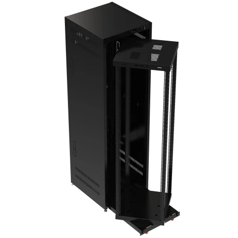 سابرنت مكوّن حاسب 42U IT 27 Inch Black Server Cabinet Locking Door Pull Out Drawer