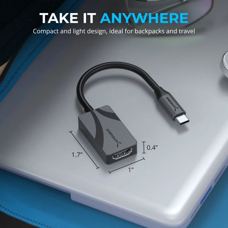 سابرنت شاحن ٤ ألف USB Type C to HDMI
