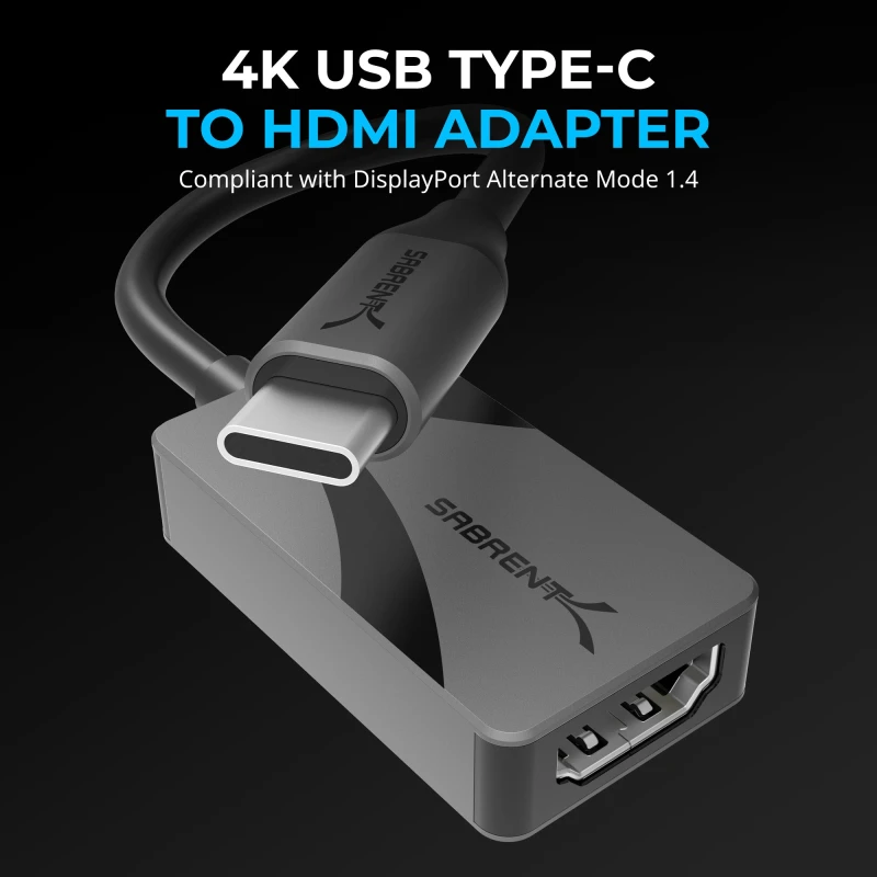 سابرنت شاحن ٤ ألف USB Type C to HDMI