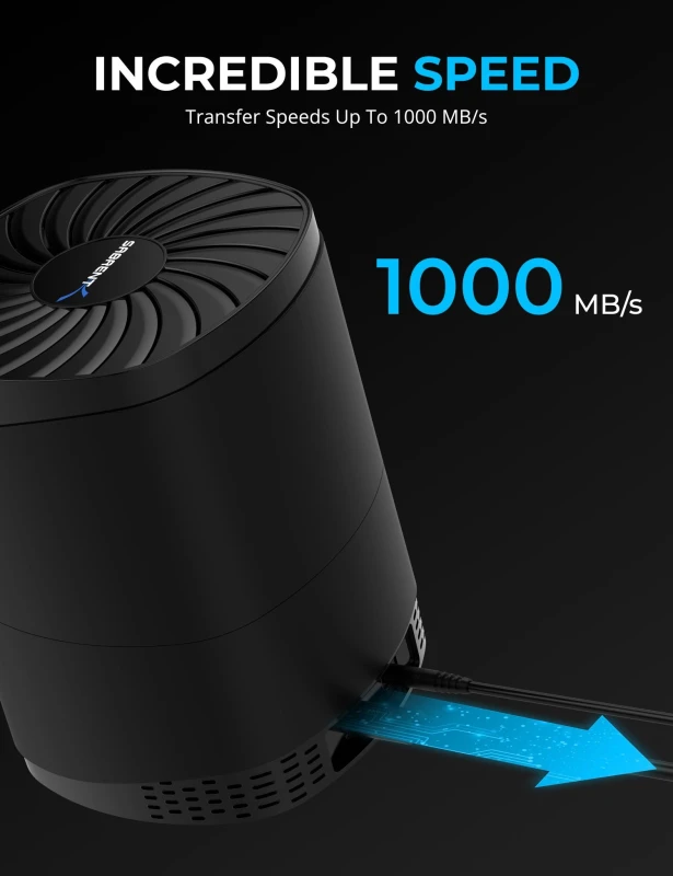 سابرنت محطة إرساء 4 Bay USB Type C Docking Station