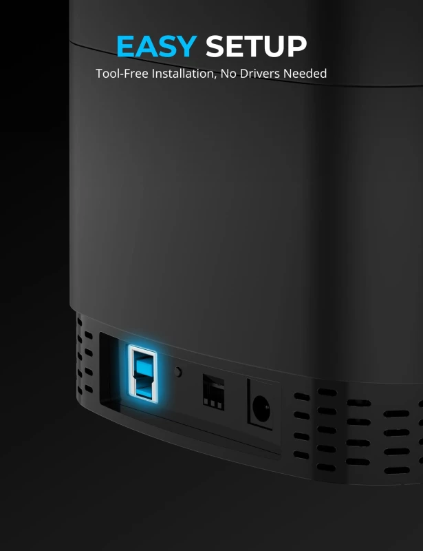 سابرنت محطة إرساء 5 Bay USB 3 Raid Docking Station