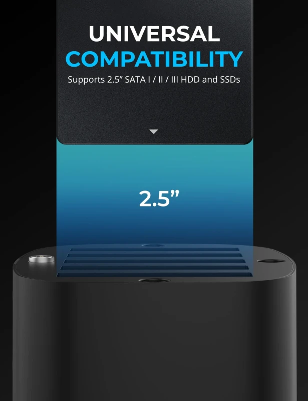 سابرنت محطة إرساء 5 Bay USB 3 Raid Docking Station